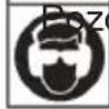 Grizzly BRM 4013 - Symboly na přístroji - 10