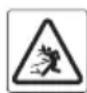 Grizzly EHS 600-61R - Symbols on the trimmer - 6