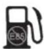 Grizzly BRM4615-22A E-Start - Simboli sul tappo carburante: - 1