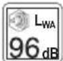 Grizzly BRM4615-22A E-Start - Symbols on the device - 14