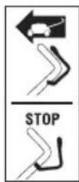 Grizzly BRM4615-22A E-Start - Symboles du guidon : - 2
