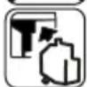 Grizzly Deltafox 1080 - Graphical symbols on the spray attachment: - 4