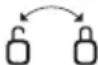 Grizzly Deltafox 1080 - Graphical symbols on the spray attachment: - 6