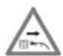 Grizzly EKS 2440 QT - Symbols used on the saw - 12