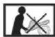 Grizzly EKS 2440 QT - Symbols used on the saw - 7