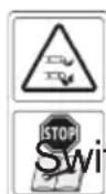 Grizzly MR 400 - Symbols on the device - 3