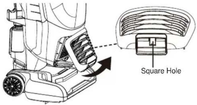 Vacmaster Captura UB0302E - Cleaning the HEPA Media Exhaust Filter - 1