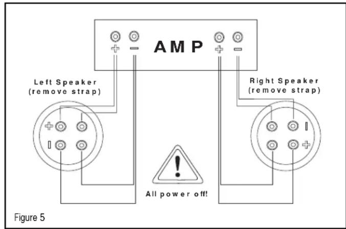 KLIPSCH THX-6000-LCR-L - DE LOS ALTAVOCES AL AMPLIFICADOR: MANTENIMIENTO DE LA POLARIDAD - 2