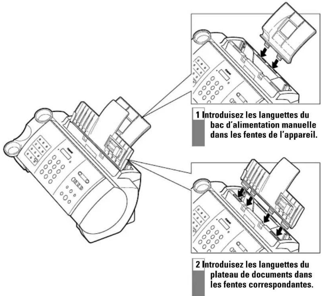 CANON FAX-B140 - Installation des accessoires - 2