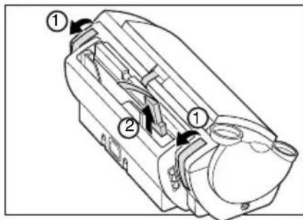 CANON FAX-B140 - Retrait des protections de transport - 1