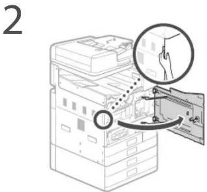 CANON WG7450F - Install the Ink tanks - 2