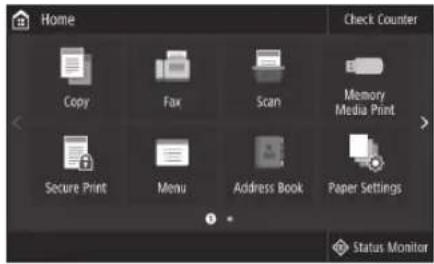 CANON WG7450F - Configurazione delle Impostazioni del fax (WG7550Z/WG7550F) - 1