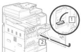 CANON WG7450F - Retrait du matériel d'emballage de l'intérieur de l'appareil - 4