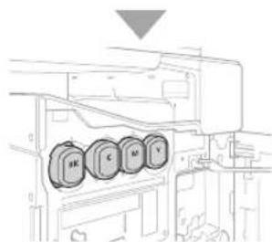CANON WG7450F - Einsetzen der Tintenbehälter - 6