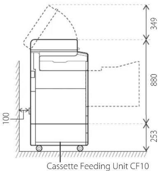 CANON WG7450F - Installazione della macchina - 5