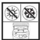 GLORIA Profiline 410TKS - Symbols on the device and in the user manual - 2