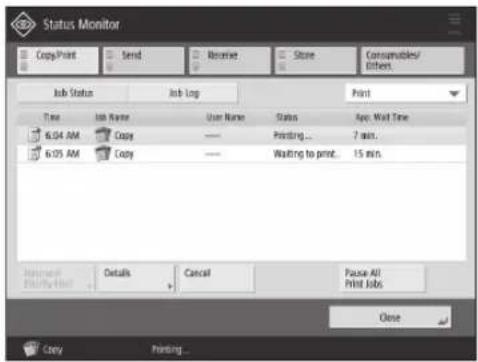 CANON imagePRESS C165 - , , ,  screen - 1