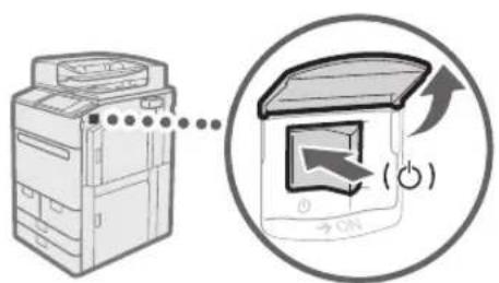 CANON imagePRESS C165 - Do not turn OFF the main power in the following situations - 1