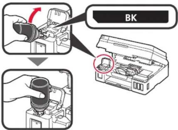 CANON PIXMA G4411 - Наливання чорнила - 5