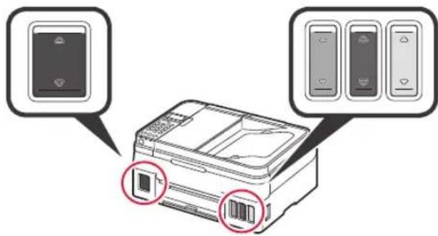 CANON PIXMA G4411 - Removendo os materiais da embalagem - 19