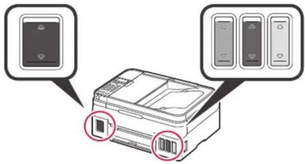 CANON PIXMA G4411 - Включение принтера - 6
