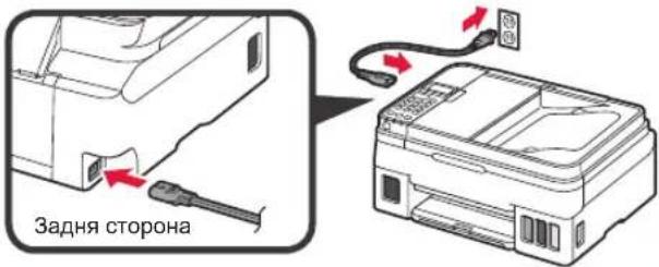 CANON PIXMA G4411 - Увімкнення принтера - 2
