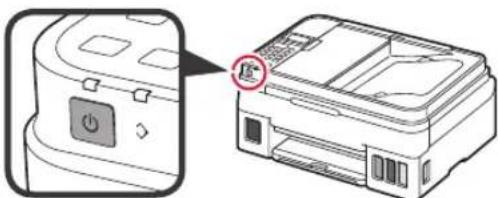 CANON PIXMA G4411 - Включение принтера - 3