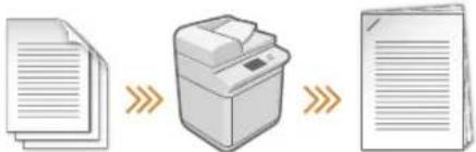 CANON imageRUNNER ADVANCE C3525i III - Reorganización de documentos con grapas - 1