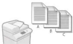 CANON imageRUNNER ADVANCE C3525i III - Finishing (Collate) - 1