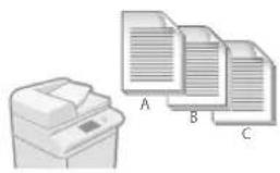 CANON imageRUNNER ADVANCE C3525i III - Finition (Tri séquentiel) - 1