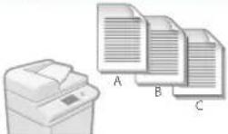 CANON imageRUNNER ADVANCE C3525i III - Endverarbeitung (Sortieren) - 1