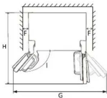 INVENTUM SKV4180B - Dimensions et espace libre autour - 2