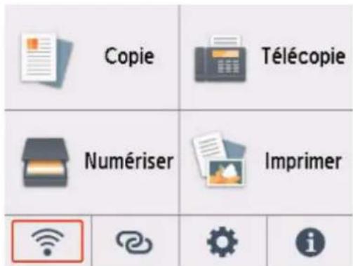 CANON PIXMA TR7650 - Vérifier les paramètres Wi-Fi de l'imprimante - 2