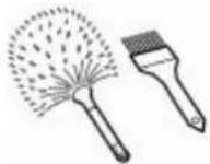 CANON PIXMA TR7650 - Vous aurez besoin d'une brosse à poils doux (ou d'une brosse similaire pour nettoyer les équipements de bureau automatisés). - 1