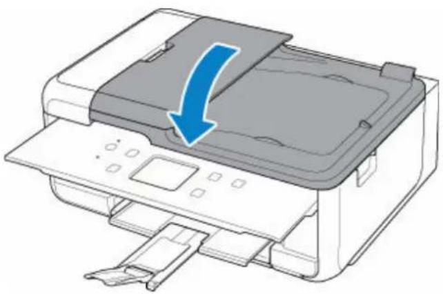 CANON PIXMA TR7650 - Chargement d'originaux sur la vitre d'exposition - 2