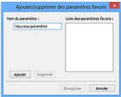 CANON PIXMA TR7650 - Paramètres favoris - 1