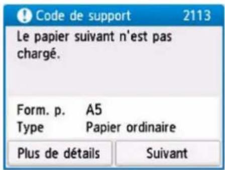 CANON PIXMA TR7650 - Remarque - 1