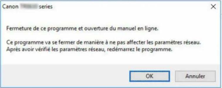 CANON PIXMA TR7650 - Connexion de l'imprimante au réseau - 1