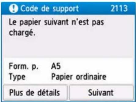 CANON PIXMA TR7650 - Important - 2