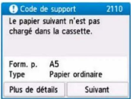 CANON PIXMA TR7650 - Remarque - 1