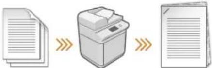 CANON imageRUNNER ADVANCE C3530i ES - Reorganización de documentos con grapas - 1