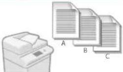 CANON imageRUNNER ADVANCE C3530i ES - Endverarbeitung (Sortieren) - 1