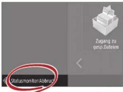 CANON imageRUNNER ADVANCE C3530i ES - Schnelles Überprüfen des Gerätestatus - 1
