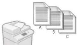 CANON imageRUNNER ADVANCE C3530i ES - Finition (Tri séquentiel) - 1