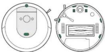 IROBOT Roomba Combo i8 - Reinigen von IR-Fenster und Ladekontakten - 1