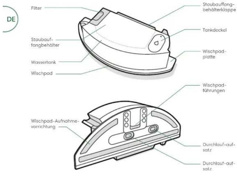 IROBOT Roomba Combo i8 - Roomba Combo™ Behälters - 1