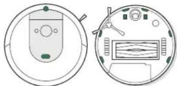 IROBOT Roomba Combo i8 - Nettoyage de la fenêtre IR et des contacts de chargement - 1