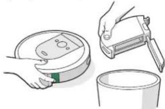IROBOT Roomba Combo i8 - Limpieza de los sensores de depósito lleno - 1