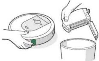 IROBOT Roomba Combo i8 - Czyszczenie czujników zapełnienia pojemnika - 1