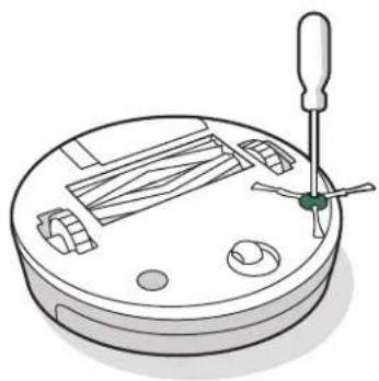 IROBOT Roomba Combo i8 - Cleaning the Edge-Sweeping Brush - 1